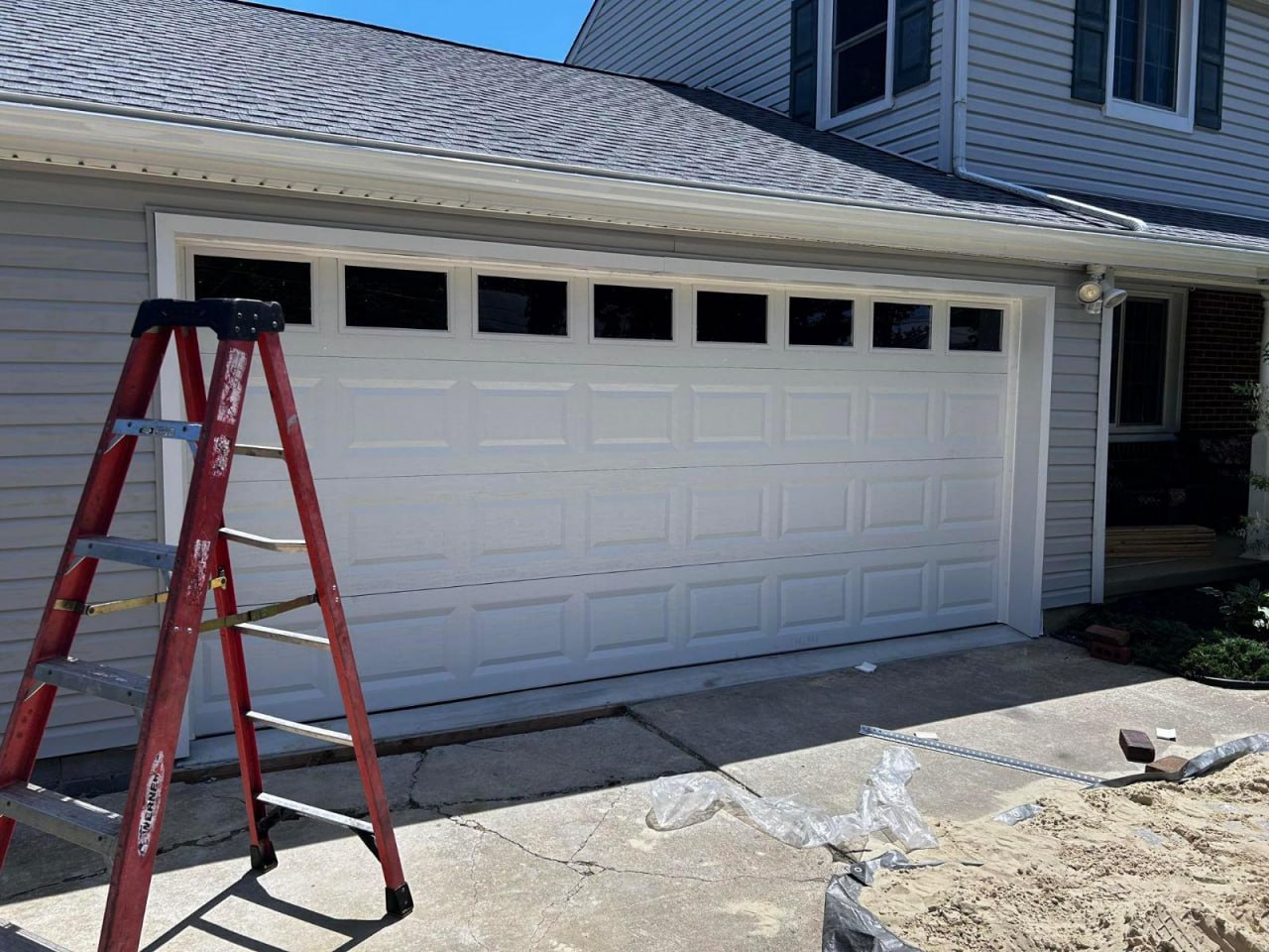 Garage door spring replacement Rockwall TX