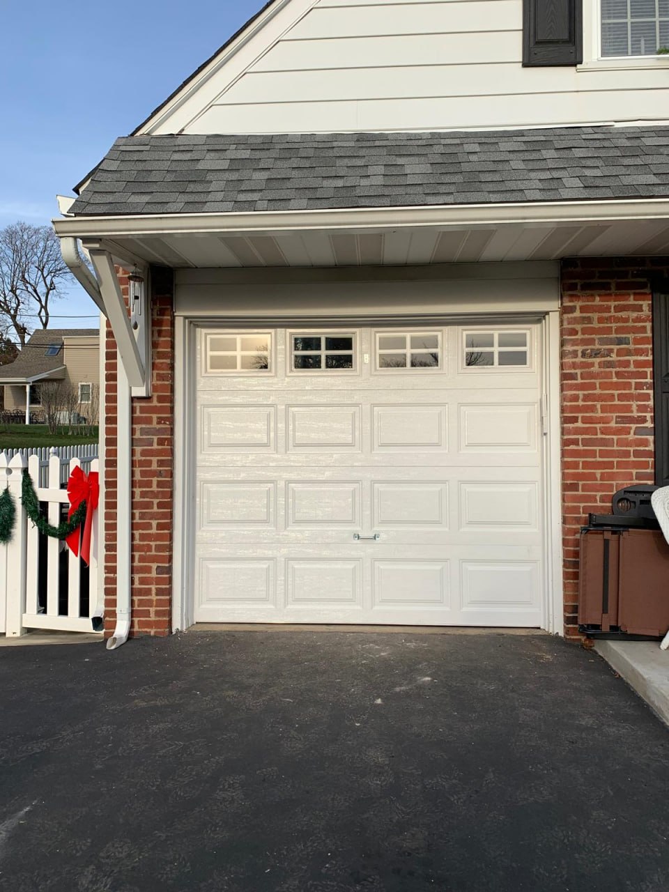 Off-track garage door cable repair Rockwall TX